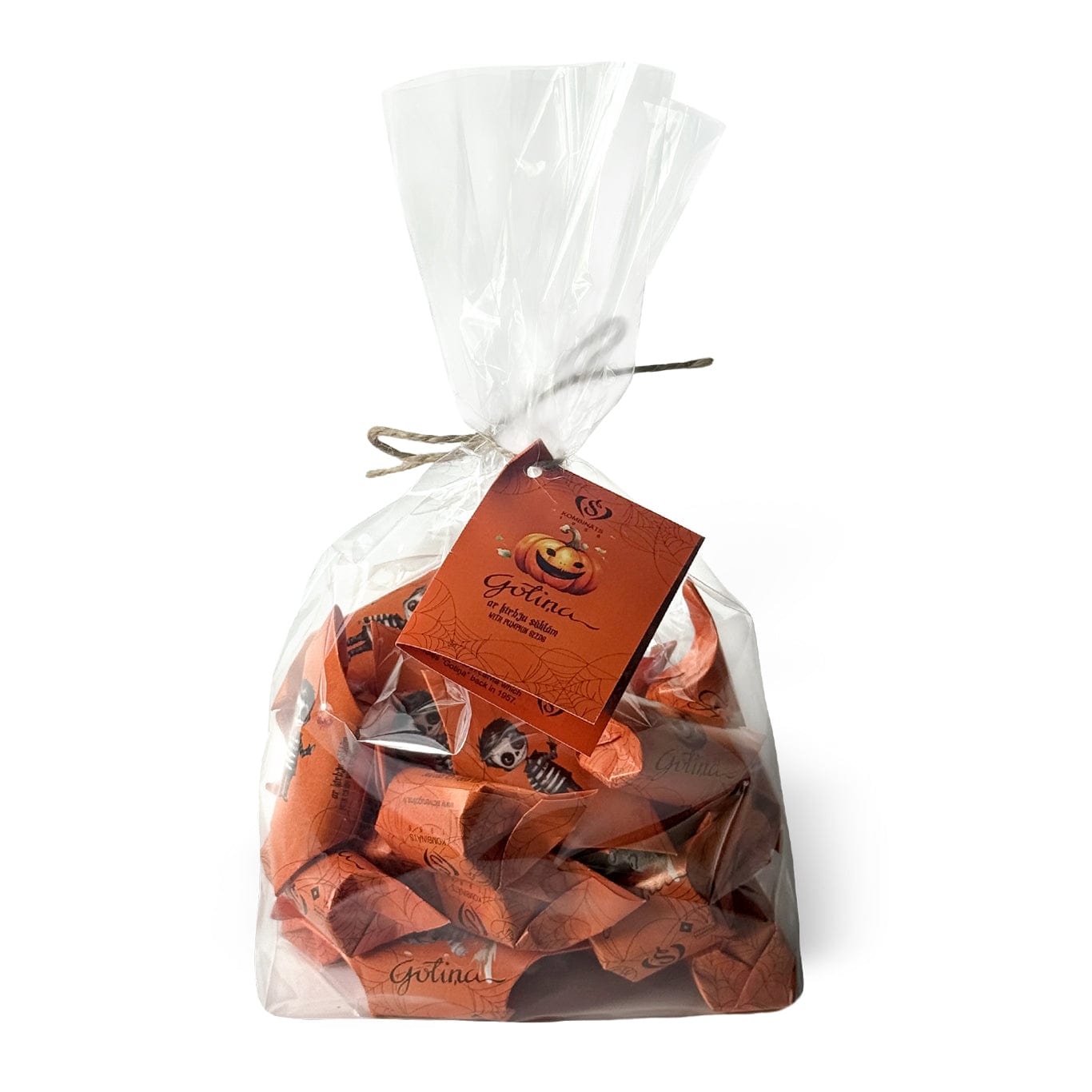 Konfektes "Skrīveru Gotiņa" ar ķirbju sēklām, 500g