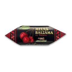 Lielkonfekte "Gotiņa" ar melno balzāmu un ķiršiem, 100g