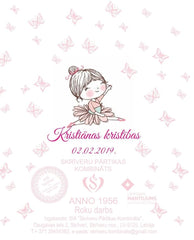 Personalizētas konfektes kristībām