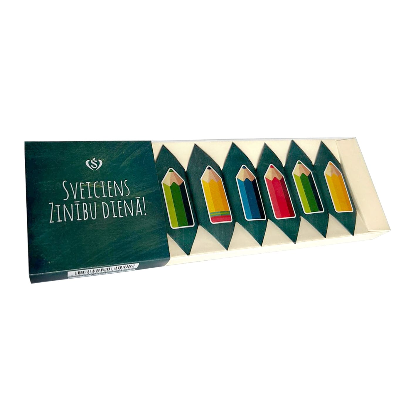 Dāvanu komplekts "Sveiciens Zinību dienā - zīmulīši" (b), 150g