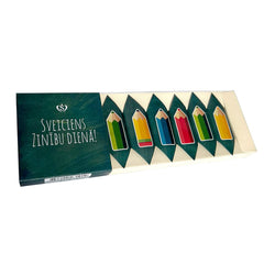 Dāvanu komplekts "Sveiciens Zinību dienā - zīmulīši" (b), 150g