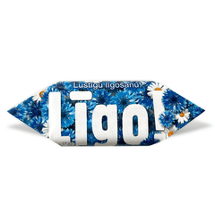 Lielkonfekte Gotiņa "LĪGO" ar lazdu riekstiem, 100g